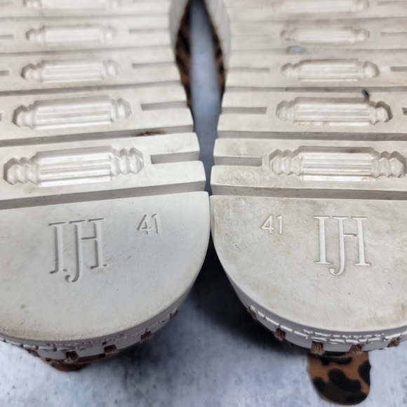 Ilse Jacobsen | Leopard Print Tulip Perforated Slip-on Shoes - Picture 10 of 11